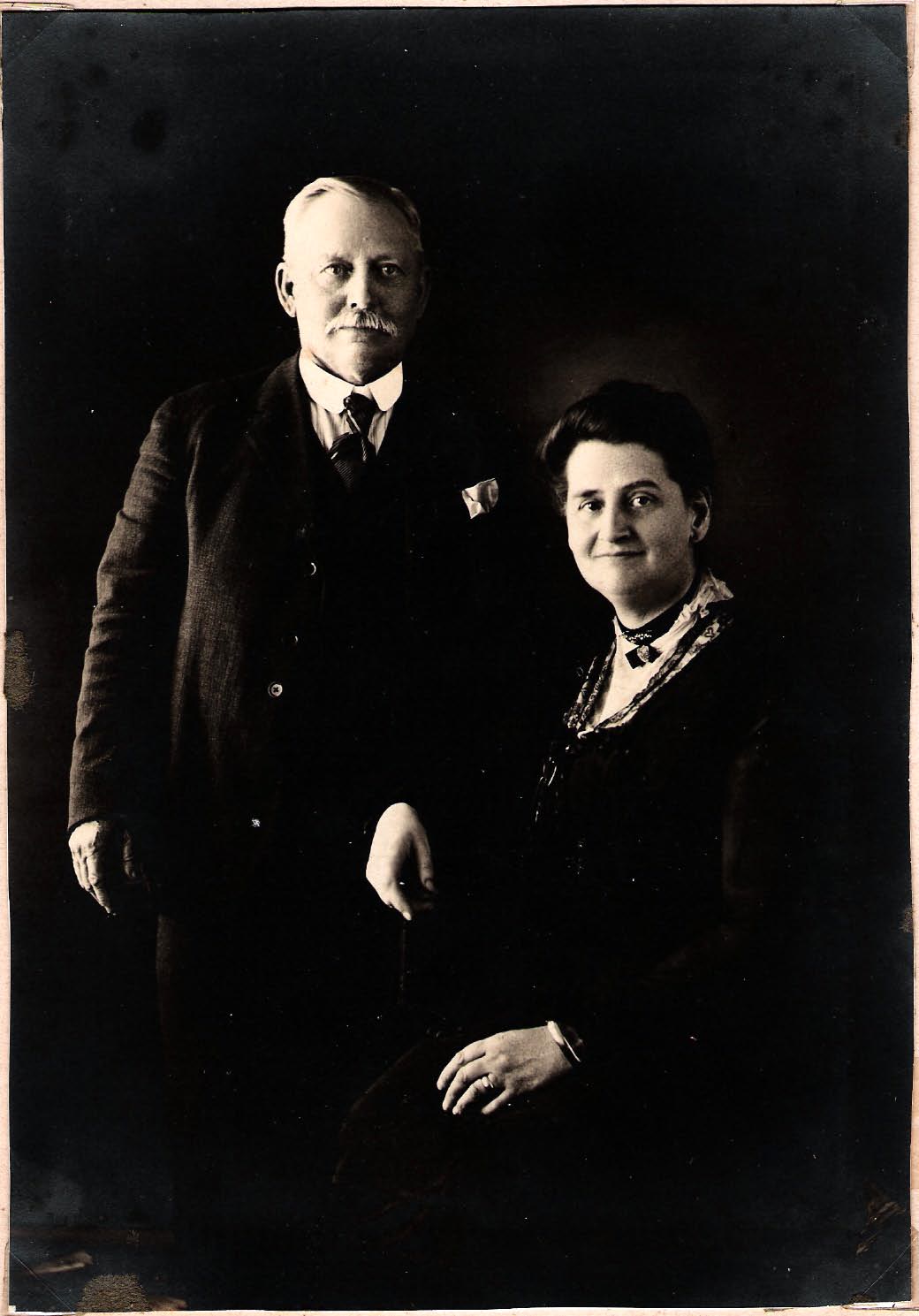 Clara SANDELL with her third husband