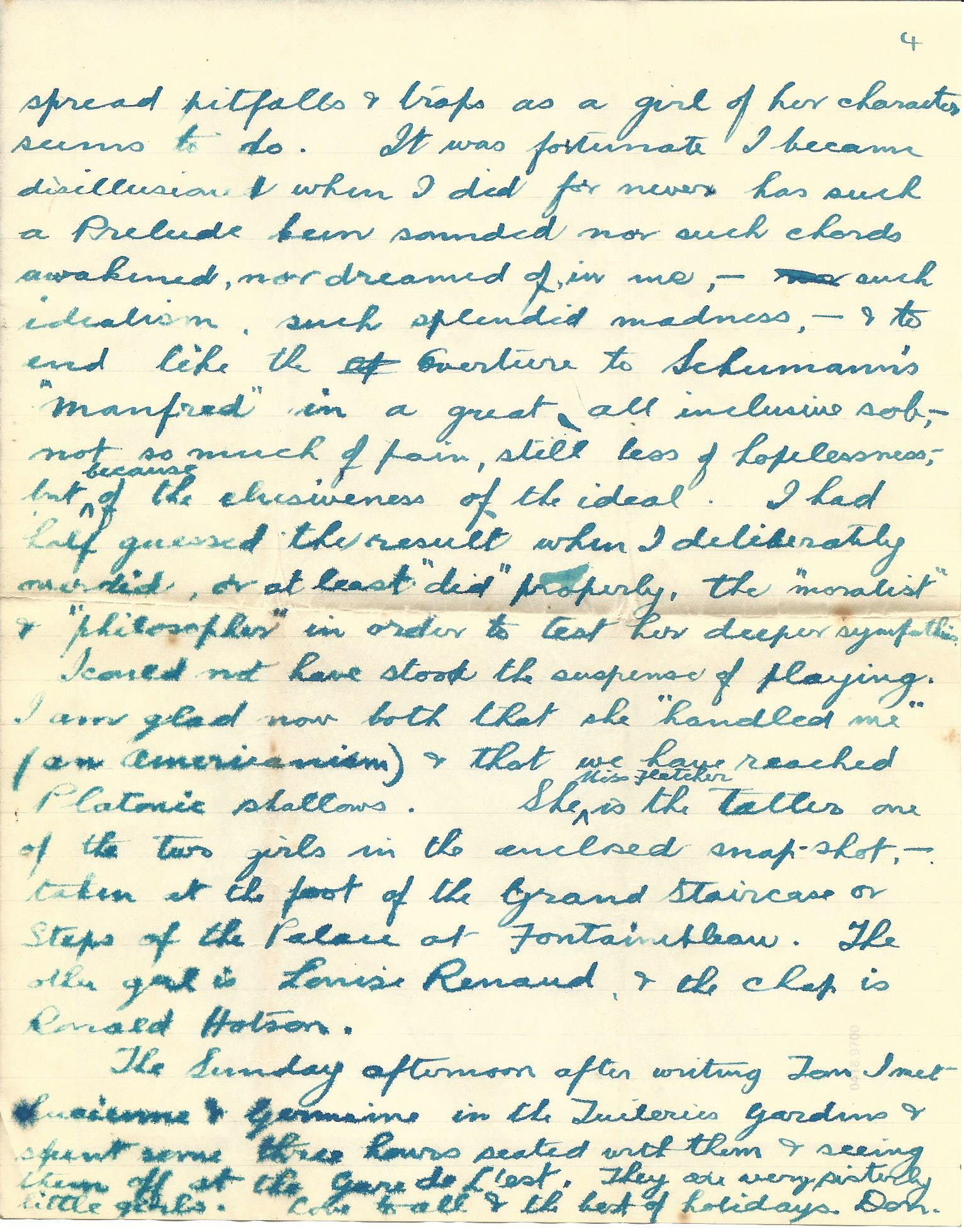 1919-09-08 p4 Donald Bearman letter to his mother