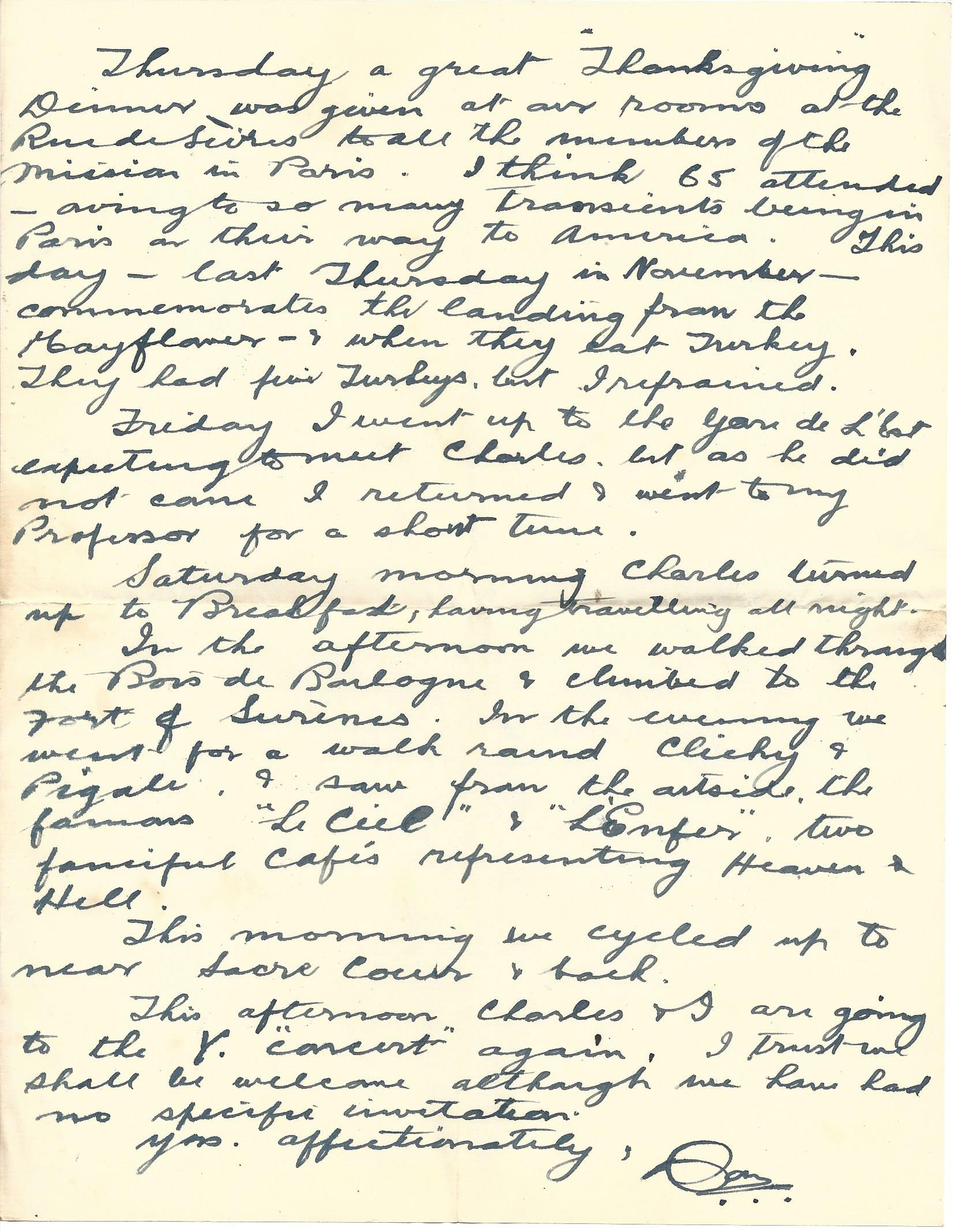 1919-11-30 Page 2 letter by Donald Bearman