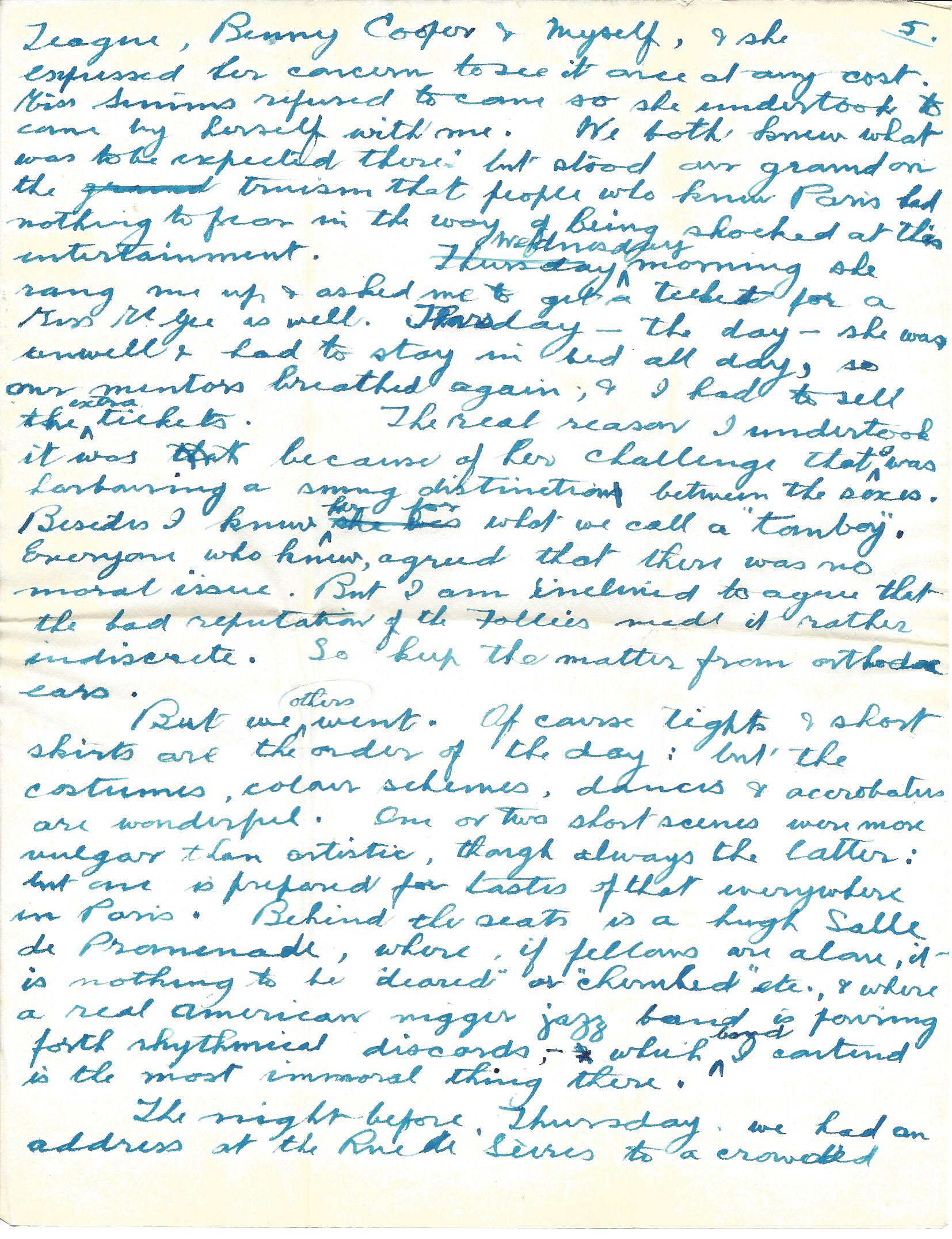1919-12-13 Page 5 letter by Donald Bearman