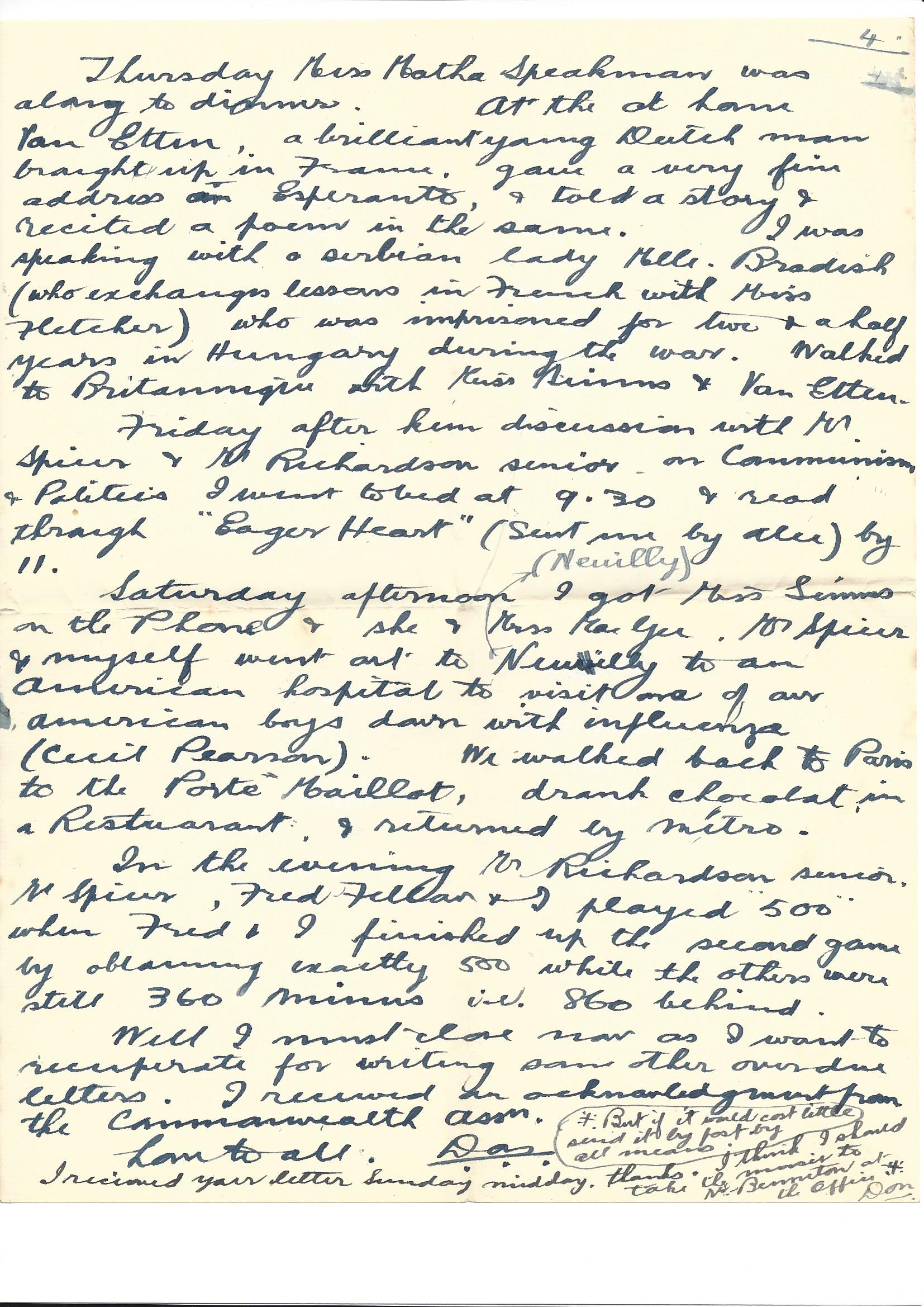 1920-01-25 page 5 letter by Donald Bearman