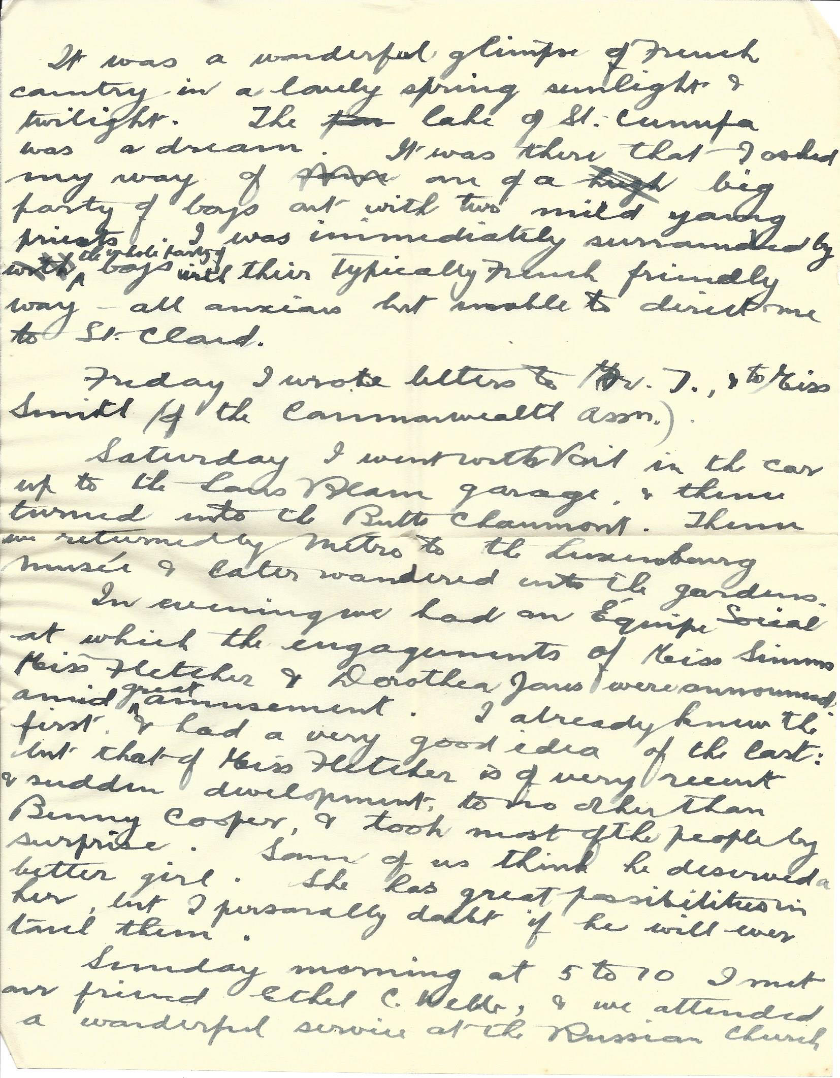 1920-03-08 p2 Donald Bearman letter to his father