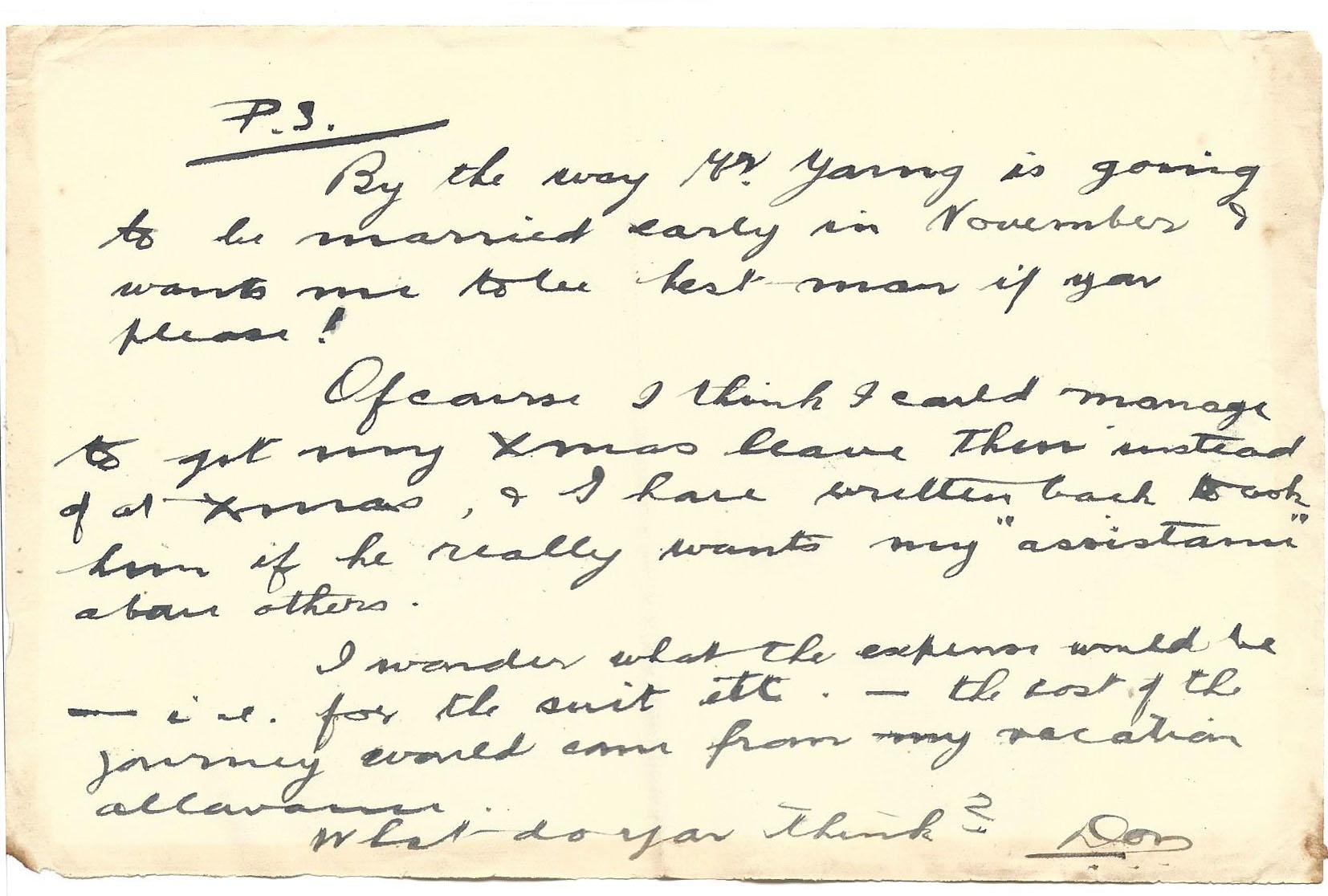1920-09-26 p3 Donald Bearman letter to his father