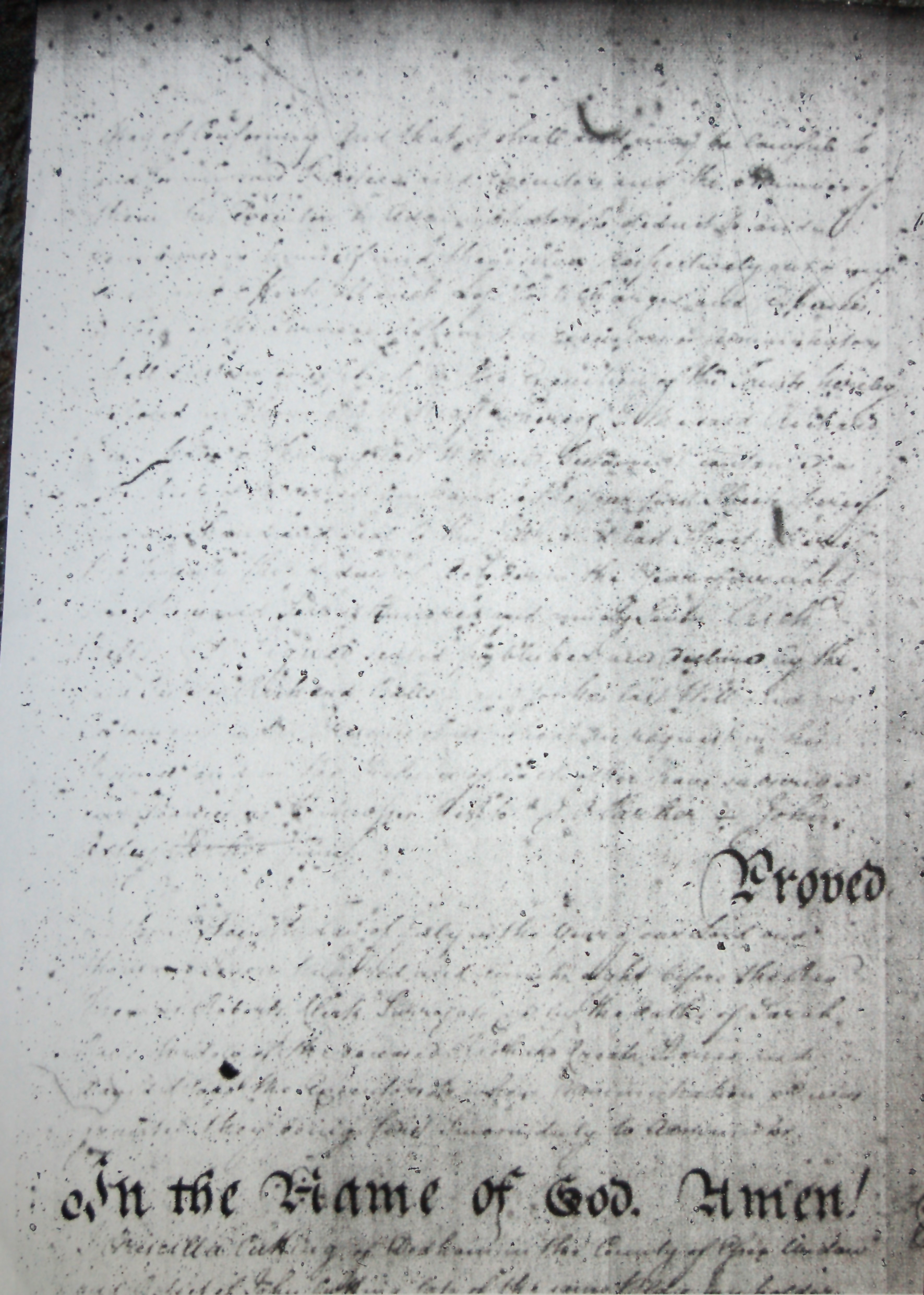 The will of Richard Balls, 1798, last page (7)