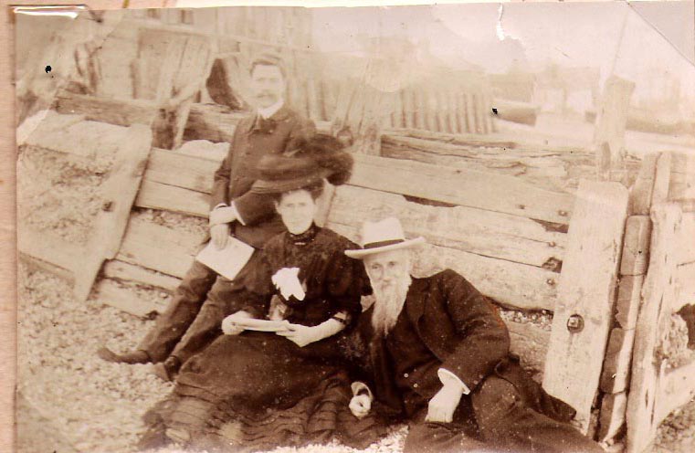 Thomas and Kate STUTCHBURY with Thomas BEARMAN at Deal