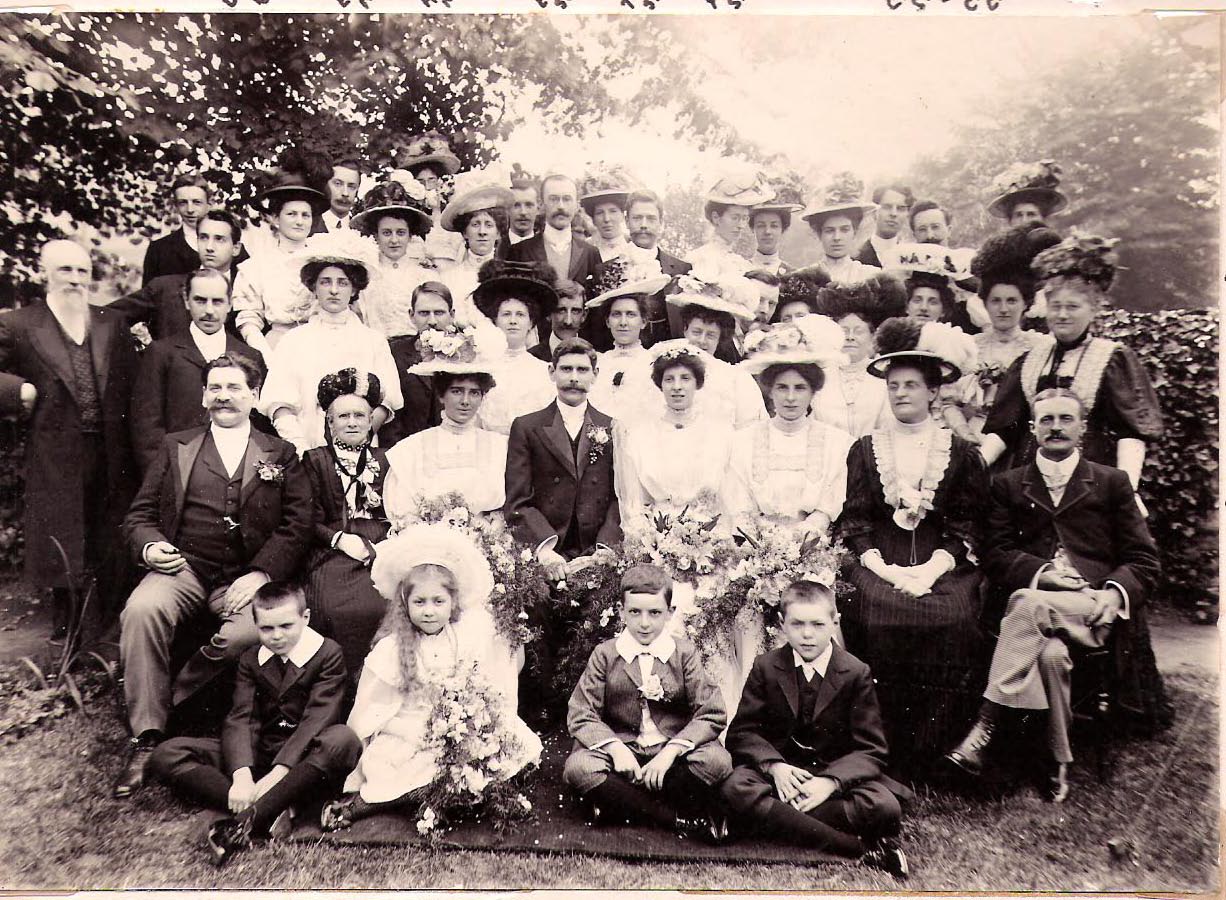 William Malcolm and Ida SANDELL’s wedding 25th July 1908