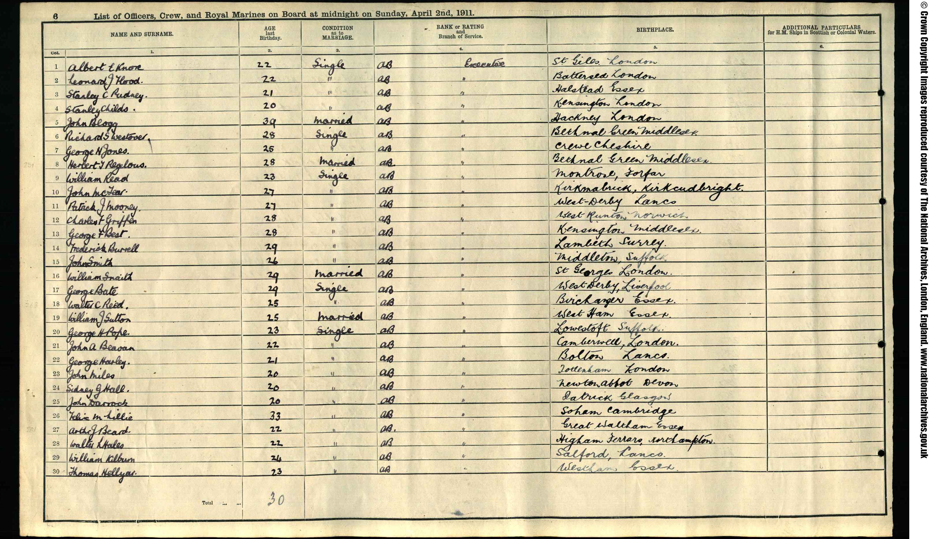 1911: Naval ship: Devonshire, Royal Navy at Sea and in ports 