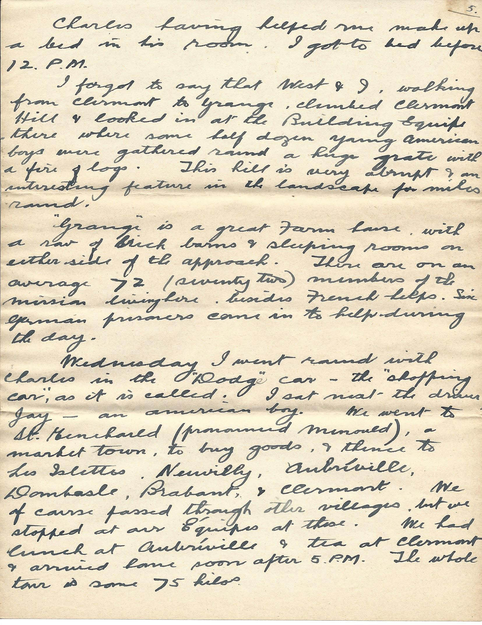 1919-11-13 p5 Donald Bearman to his father Thomas