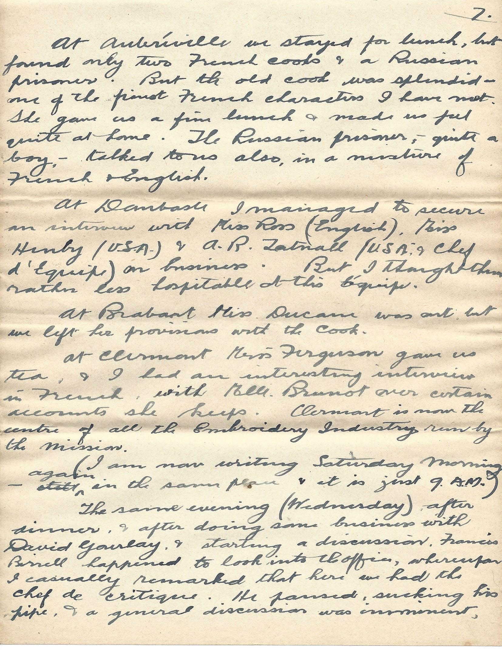 1919-11-13 p7 Donald Bearman to his father Thomas