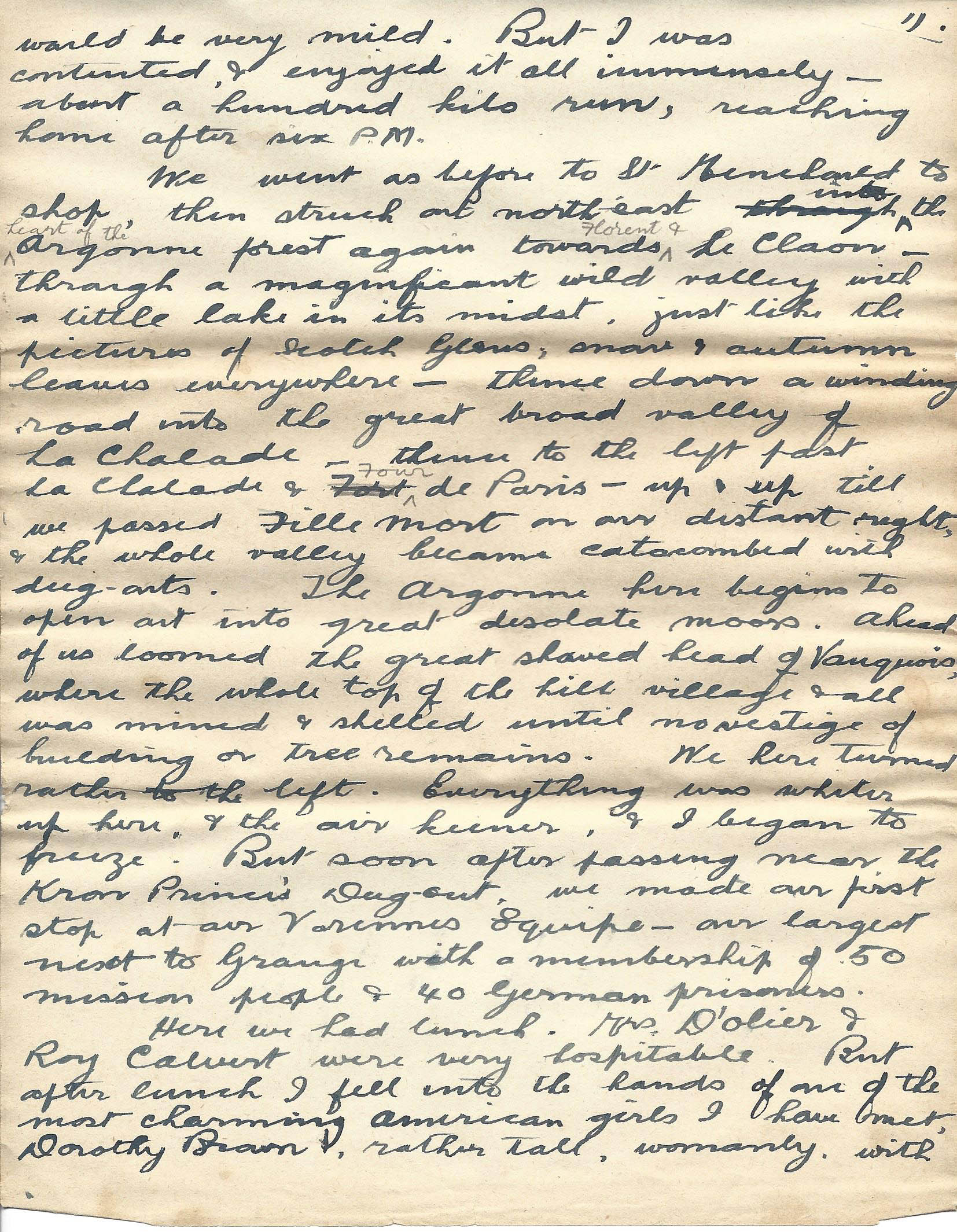 1919-11-13 p11 Donald Bearman to his father Thomas