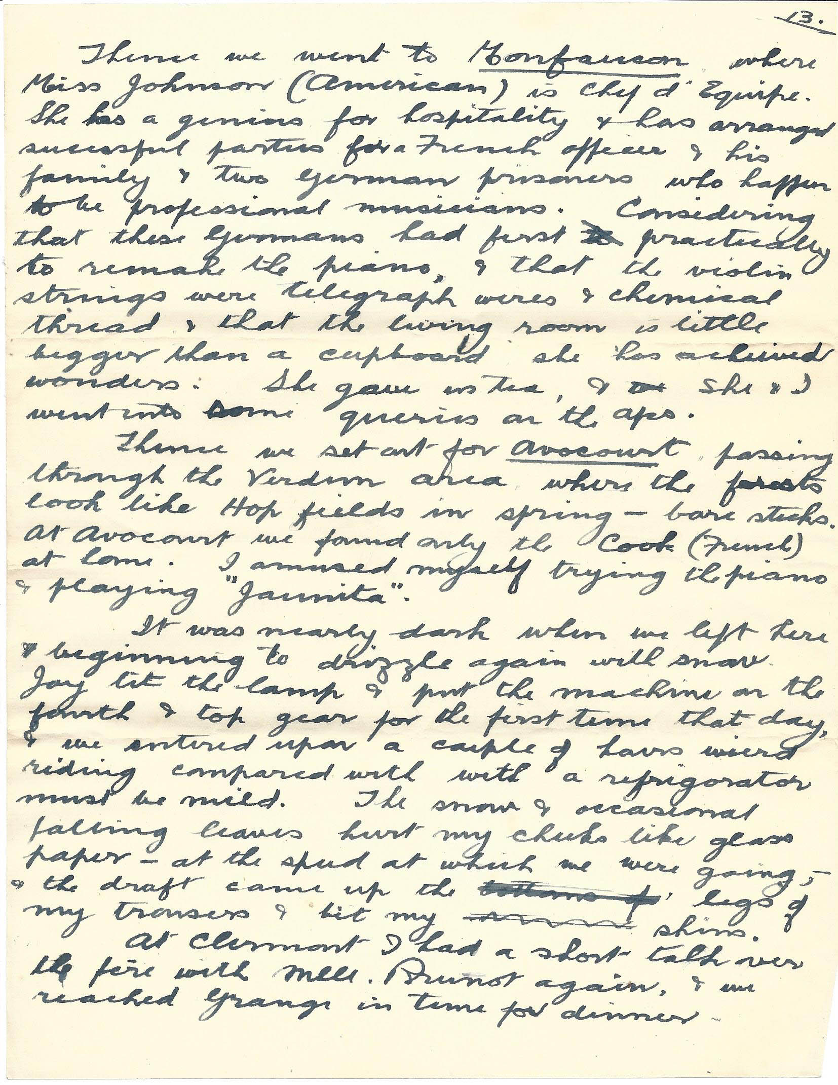 1919-11-13 p13 Donald Bearman to his father Thomas