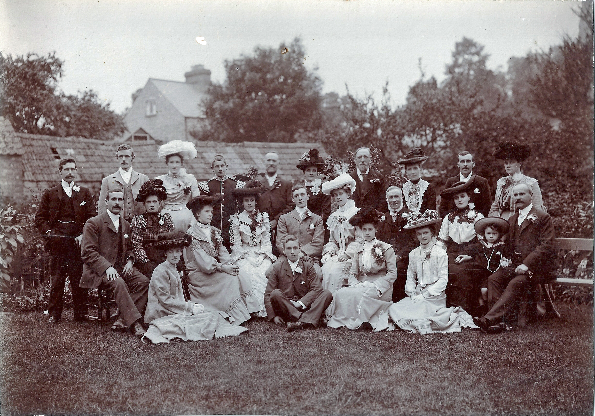 The marriage of Albert Thomas Clark and Mary Hannah Shrives in 1903