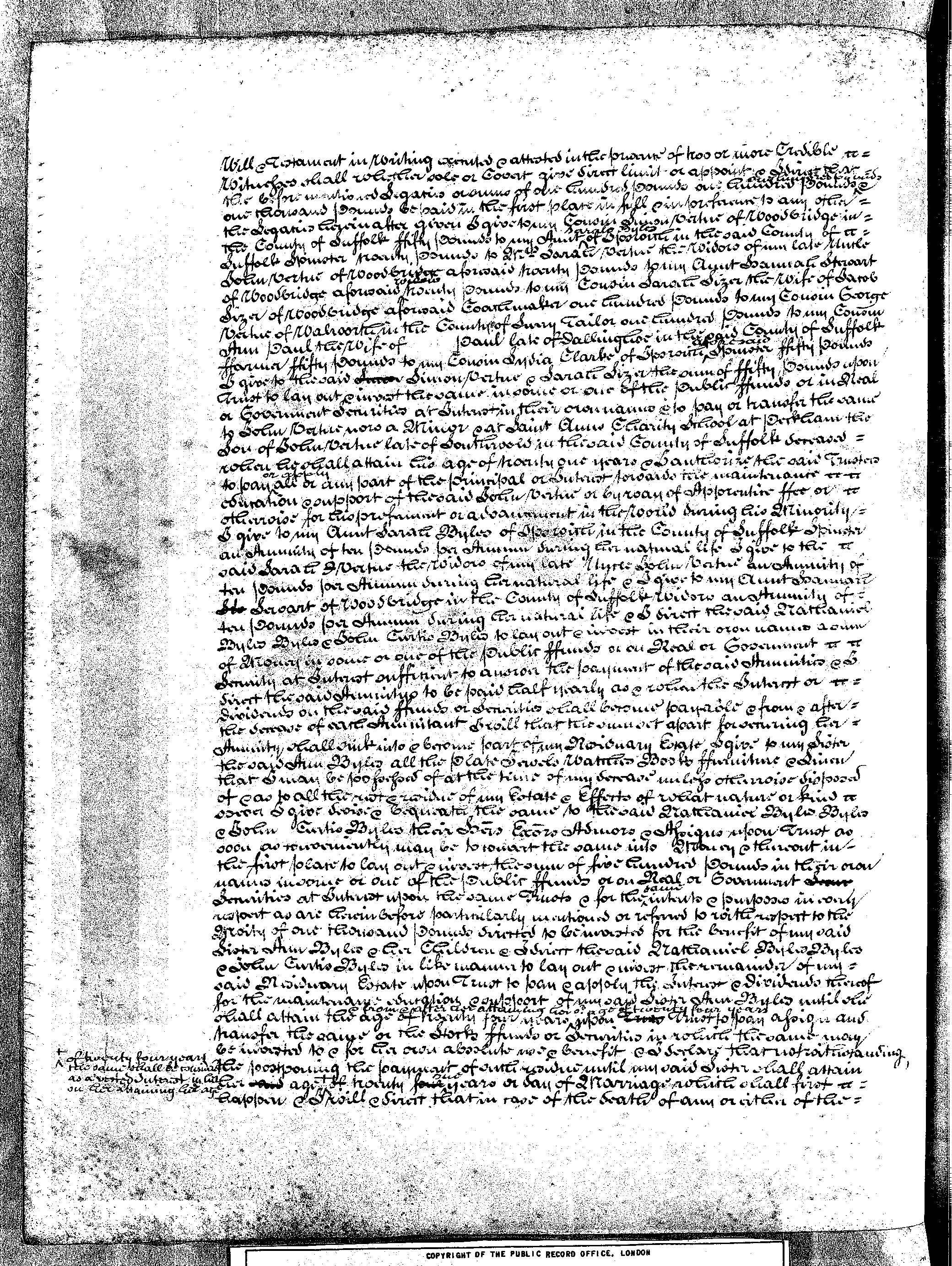 The will of William King Byles, 1811, page 3